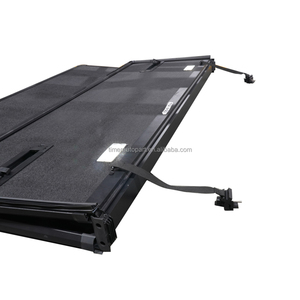 Off-Road 4x4 Aluminium Frame PP Tri-fold Handmatig Vergrendelbare Canopy Cover Waterdichte Tonneau Bed Shelter <span class=keywords><strong>Ford</strong></span> <span class=keywords><strong>Ranger</strong></span> 2024 Zwarte Klep - Product Image 6