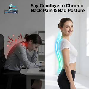 Corrector de Postura Lumbar <span class=keywords><strong>Invisible</strong></span> con Doble Correa en X, Soporte de Espalda Ajustable de Material Compuesto, Transpirable, para Hombres y Mujeres - Product Image 3