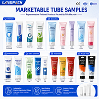 Machine de remplissage et de scellage pour tubes de cire capillaire, nettoyant visage, adhésif, sauce, pommade, nettoyant facial, pâte, gel, cosmétiques et dentifrice