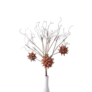 Ramo Artificiale di Eros Liquidambar con Bacche Naturali Essiccate, Effetto Realistico, per Decorazioni Matrimoniali e Vasi - Product Image 2