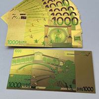 En gros, ensemble de billets de banque fantaisie et pièces commémoratives en résine, style américain, objets de collection pour magasins de cadeaux