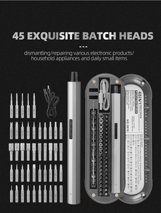 Kit de tournevis électrique miniature Ananke Tools, alimentation par batterie, qualité DIY pour téléphone et ordinateur portable - Product Image 2