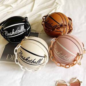 Bolsos al por mayor Baloncesto Fútbol Monedero Mini Hombro Moda Mujeres Bolsos de mano Señoras - Product Image 2