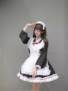 ชุดเซเลอร์แขนยาวสไตล์น่ารักหวานๆชุดเครื่องแบบ JK คอสเพลย์ชุดเดรสแขนยาว - Product Image 2