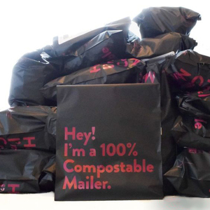 Compostaje Biodegradable maíz Almidón mensajero remitente de poliéster para <span class=keywords><strong>correo</strong></span> embalaje Bio Degradable envío bolsa - Product Image 2