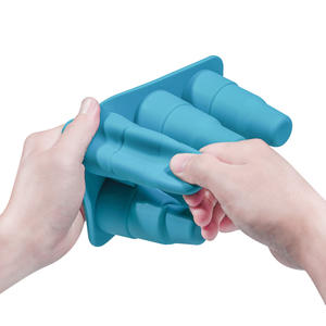 Moule individuel en silicone pour bâtonnets glacés / Supports DIY pour moules à popsicles / Moule à crème glacée avec formes de squelettes - Product Image 2