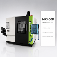 Centre d'usinage vertical CNC 5 axes MX400B, fraiseuse à métaux, moteur haute précision, capacité de charge moyenne