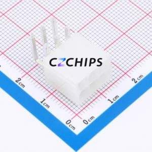 A420E1W2-2W6P12 Wire-to-Board Pin Header Bent Lead Through Hole,P=4.2mm Connector 2x3P 4.2mm Right Angle Insert Mini-Fit MX 4.2 - Product Image 1