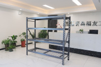 ABCTOOLS Étagère de garage robuste à 4 niveaux Étagère de rangement en acier pour usage industriel en entrepôt