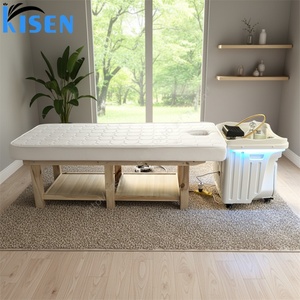 Kisen Portable Hair Wash Machine Shampoo <b>Bed</b> with Spa Sink and Salon Bowl for Hospital Use Water Storage Easy to Clean <b>Led</b> Light - Product Image 1