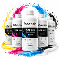 Encre pigmentée DTF à base d'eau de qualité supérieure 1000g MSDS CMYK Blanc pour impression sur film PET I3200 XP600 4720