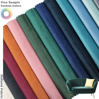 Rouleau de tissu en velours tricoté chaîne 100 % polyester - Imperméable, poids moyen, vert