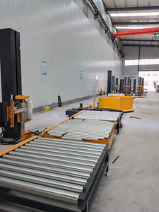 Máquina Envolvedora de Palés en Línea para Palés de Mensajería con Fácil Operación, Duradera y Entrega Rápida - Product Image 4