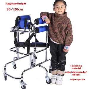 Marcheur à deux roues pour personnes âgées et handicapées Cadre debout pliable pour bâtons de marche pour personnes âgées Aides médicales à la marche - Product Image 4