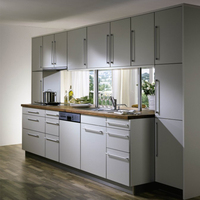 Armoire de cuisine en PVC économique, design moderne italien