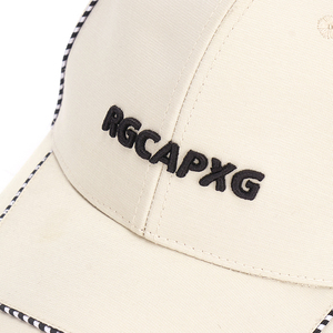 Casquette de baseball unisexe blanche à 6 panneaux avec logo brodé personnalisé, casquettes de sport, chapeau de protection solaire pour femmes et hommes - Product Image 3