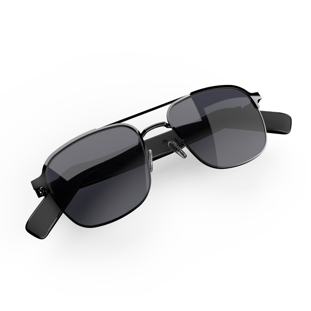 Ai Blu-Ray Smart Glasses for Bluetooth 5.4 Headphones with Long Battery for Audio Wireless for Bluetooth Calling