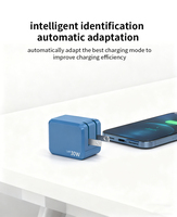 Chargeur mural GaN 30W USB-C à port unique PD 3.0 à charge rapide pour iPhone 16 15 14 iPad Samsung Galaxy – Vente en gros OEM