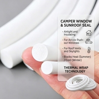 Bande d'insonorisation pour capot de voiture, isolation des vibrations du toit ouvrant, bande d'étanchéité en mousse de silicone