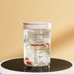 Nouveau pot en verre transparent prêt à consommer, contenant un <span class=keywords><strong>nid</strong></span> <span class=keywords><strong>d</strong></span>'oiseau, de la colle de pêche, du miel et de la confiture. - Product Image 2