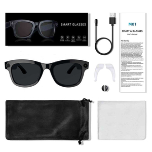Gafas Inteligentes M01 con Cámara IA, Reproducción de Música, Llamadas de Voz, Traducción y Fotografía de Alta Definición - Product Image 1
