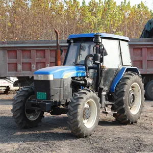 SNH1004-tractor pequeño 4x4WD claas, mini tractor, cilíndrico, 100hp