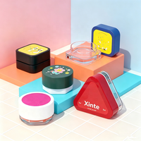 Bocaux en verre hermétiques personnalisés de 9 ml et 5 ml pour concentrés et épices, anti-fuite, avec couvercle de sécurité enfant à ouverture facile