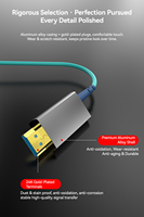 Câble Fibre Optique HDMI 2.1 MPO 48 Gbit/s 8K/60Hz 4K/120Hz Installation par Conduit Détachable 5m-200m pour Moniteur TV Projecteur