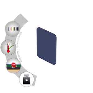 แผ่น Tox Shim ระยะห่าง60x40มม. รอบ2มม. (25ชิ้น) - Product Image 3