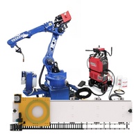 Robot de Soldadura Industrial de 6 Ejes con Controlador YRC1000, Carga Útil de 12 kg, Posicionadores de Soldadura