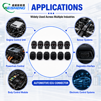 Connecteur ECU automobile 26/34 broches 3 1437290 1473416 Faisceau de câblage mâle/femelle personnalisé