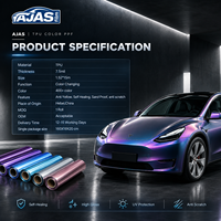 Film de protection souple en TPU pour voiture, motif personnalisé, couleur changeante, pour le restylage complet de la carrosserie automobile
