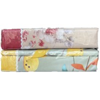 Vente en gros Ensemble de housse de couette 6 pièces Housses de couette de luxe Ensemble de housse de couette florale pour lit Ensemble de housse de couette en coton King Queen