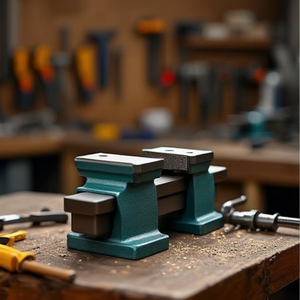 Ttake Modular Vise With Fixed Jaws 200 Mm Capacity <b>Bench</b> Vise - Product Image 3