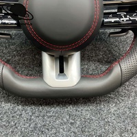 Volant de direction en cuir PU personnalisé de luxe pour Mercedes-Benz W204 W205 pour W212 W213 W447 W463 GLC GLA C43 C63 E63 S63 G63