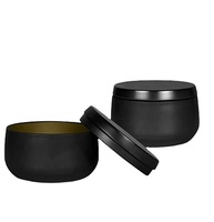 Nouvelles boîtes en fer blanc de qualité alimentaire pour cosmétiques, crème pour les yeux, crème pour le visage, poudre libre, 8 oz, couleurs personnalisées, couvercle à encastrer, sans joint, de luxe