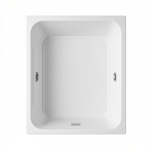 Plato de Ducha Rectangular Delgado Stone Essence 80 x 160 cm Blanco - Product Image 3