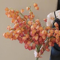 Arrangement floral de fleurs artificielles, lanterne suspendue, fruits pour le salon, la table à manger, accessoires de photographie de mariage