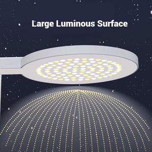 Lampe de table pliable à affichage numérique LED, avec minuterie, chargement USB, 3600 mA, gradation à cinq niveaux, porte-stylo, lampe de bureau pour l'étude - Product Image 2