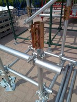 Acoplador Giratorio Combinado Forjado para Andamios de Construcción