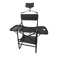 Chaise de Réalisateur Pliante Professionnelle pour Maquilleur, Légère, Durable, Écologique, Portable, en Aluminium, pour Parc et École