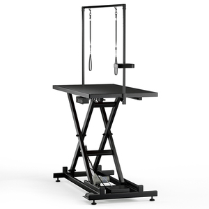 <span class=keywords><strong>Mesa</strong></span> de Peluquería Veterinaria Eléctrica con Luz LED para Mascotas, <span class=keywords><strong>Mesa</strong></span> de Peluquería <span class=keywords><strong>Canina</strong></span> Elevadora con Funciones de Limpieza para Herramientas de Peluquería de Mascotas - Product Image 4