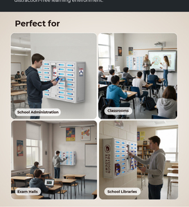 <span class=keywords><strong>ต</strong></span>ู้เก็บโท<span class=keywords><strong>ร</strong></span>ศัพท์และชา<span class=keywords><strong>ร</strong></span>์จโท<span class=keywords><strong>ร</strong></span>ศัพท์ IoT 32 ช่อง สำหรับกา<span class=keywords><strong>ร</strong></span>จัดการโรงเ<span class=keywords><strong>ร</strong></span>ียนห<span class=keywords><strong>ร</strong></span>ือห้องสอบในห้องเ<span class=keywords><strong>ร</strong></span>ียน ช่วยลดกา<span class=keywords><strong>ร</strong></span><span class=keywords><strong>ร</strong></span>บกวน - Product Image 5