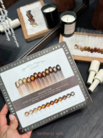 Vernis à ongles gel UV - Végan, non toxique, écologique, formule aqueuse, longue tenue pour les designs DIY French, métalliques et œil de chat 9D