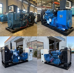 เครื่องกำเนิดไฟฟ้าแบบเงียบชนิดโครงเปิด 20kva 30kva 40kva พร้อมระบบสตาร์ทอัตโนมัติ 60Hz ระบายความร้อนด้วยน้ำ รันฮาน ชุดเครื่องกำเนิดไฟฟ้า 20kva ชุดเครื่องกำเนิดไฟฟ้า 30kva - Product Image 4