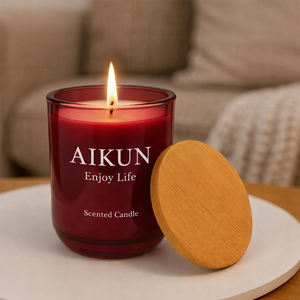 AIKUN Long-Lasting Eco-Friendly <b>Candle</b> Scented <b>Candle</b> Comforting Custom <b>Candle</b> for Holiday Decor Gift Giving - Product Image 4