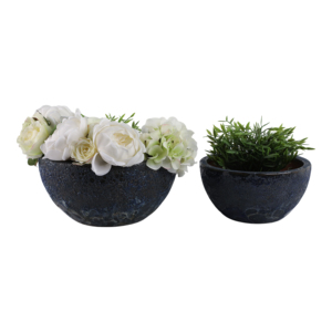 Vasi per Fiori Rustici con Texture, Fioriere in Argilla dal Design Moderno, Decorazione per Interni ed Esterni - Product Image 2