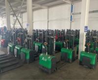 Chariot élévateur électrique ZHONGLI pour le levage de marchandises, manuel, alimenté par batterie, capacité de 1500 kg/2000 kg, batterie au lithium/au plomb-acide, utilisation en intérieur