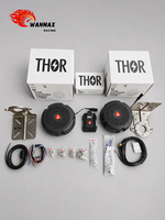 Système d'échappement électronique ECO THOR tendance avec double haut-parleur Storm, contrôle par application, générateur de son de luxe pour voitures et supercars Tesla, BMW, Audi