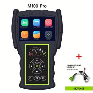 เครื่องมือวินิจฉัยมอเตอร์ไซค์ M100 PRO พร้อมฟังก์ชั่นทดสอบแบตเตอรี่ วินิจฉัยระบบเต็มรูปแบบ และทดสอบ ABS สำหรับยามาฮ่า ลดราคาพิเศษ - Product Image 1
